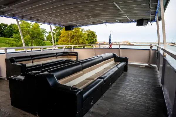 Open Deck of Yacht